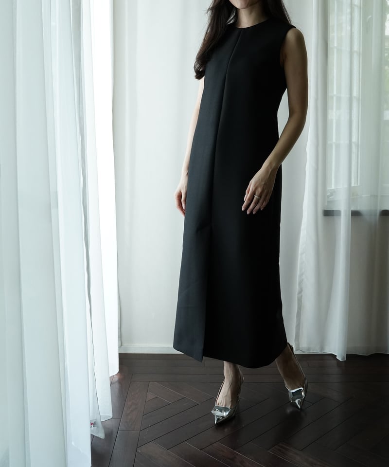 Silk Wool Vent Dress | KEINA RITA OFFICIAL ONLI Silk Wool Vent Dress | KEINA RITA OFFICIAL ONLI