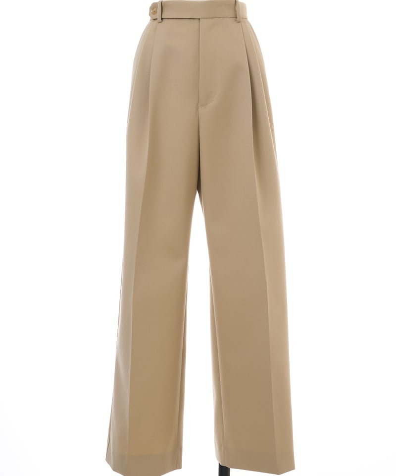 BELTED TROUSERS in Peanut | KEINA RITA OFFICIAL