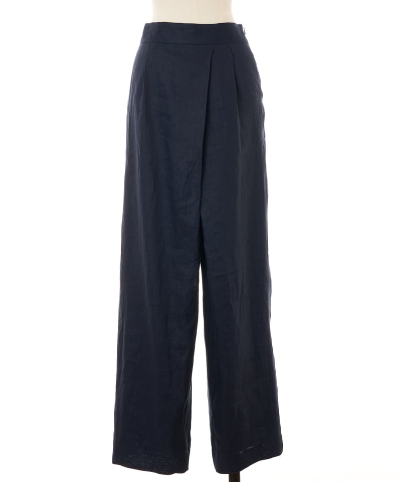 W Tuck Linen Pants | KEINA RITA OFFICIAL ONLINE