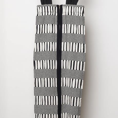 DK27-CS05-O06／High-Twist Double Jacquard Dress／2COLORS