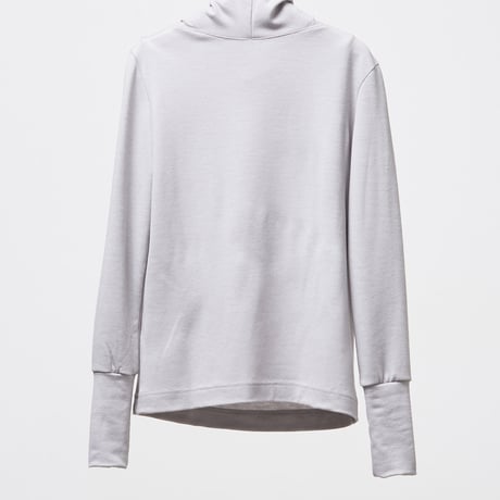 DV-029／“B A S I C S” 2/48 Wool Jersey Washable High Neck Top／2COLORS