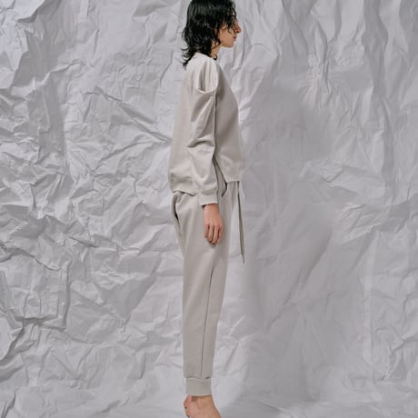 DV-059／“BASICS” French Terry Mercerized Drawstring Pants／2COLORS