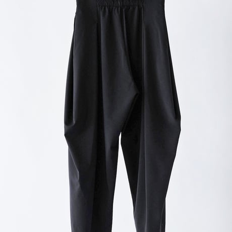 DV-069／“BASICS” Ultra Fine Summer Wool Tucked Drape Pants／1COLOR