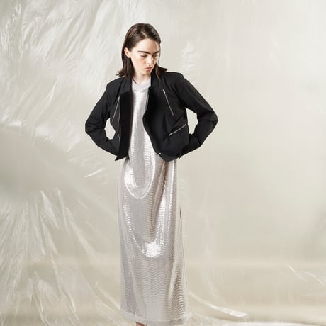 DV-066／60/1 Cotton Lawn Washer Riders Jacket／2COLORS