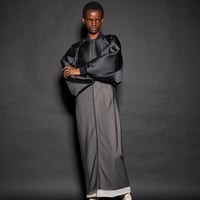 LM02-J01／Limited Edition Silk-blend Bomber Jacket／2COLORS