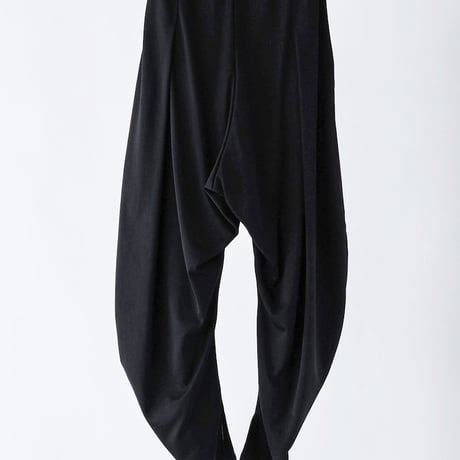 DK29-CS04-P01／Gentle Milano Rib Curved Silhouette Pants／2COLORS