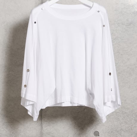 DV-044／“B A S I C S” 30/1 UV Protection Jersey Buttoned Top／2COLORS