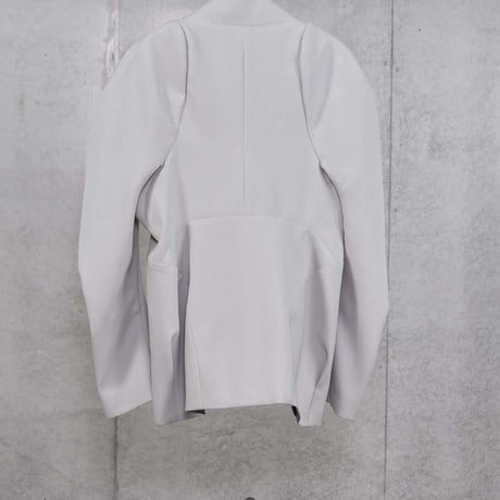 DK30-08-J03／Fine Wool Calze Twill Round Silhouette Jacket／2COLORS