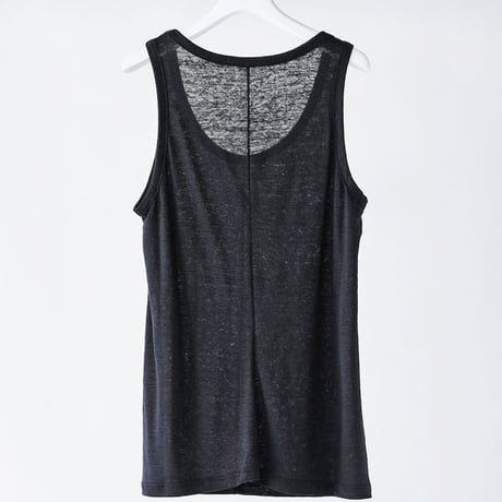 DV-061／“BASICS” 100% Linen Jersey Tank Top／4COLORS