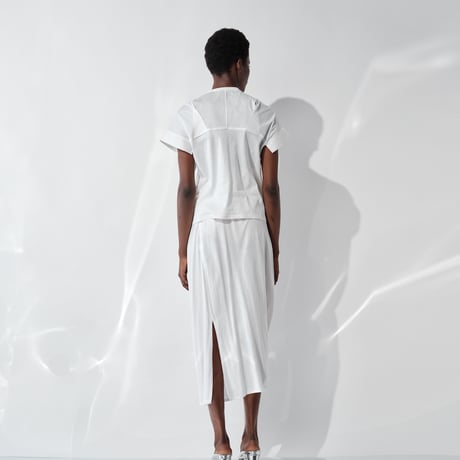 DV-064／“BASICS” 30/1 UV Mercerized Jersey Flare Sleeve T-Shirt／2COLORS