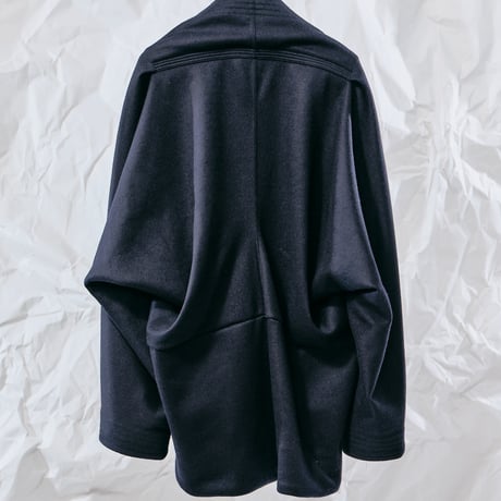 DK28-CS03-C04／Double-Faced Shaggy Wool Middle Length Jacket／2COLORS