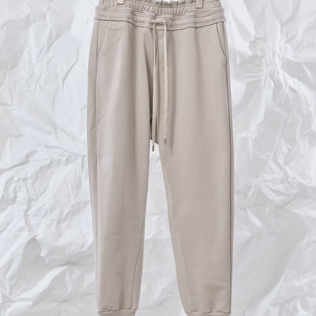 DV-059／“BASICS” French Terry Mercerized Drawstring Pants／2COLORS