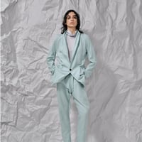 DK28-02-J07／Vi/C Amundsen Twill Washer Drape Collar Jacket／2COLORS