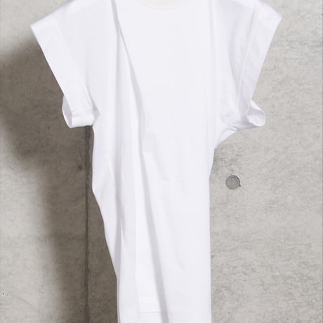 DV-047／“B A S I C S” 30/1 UV Protection Jersey Draped Top／2COLORS