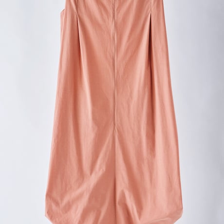 DK29-02-D05／Ny/C Luster Poplin Sleeveless Dress／2COLORS