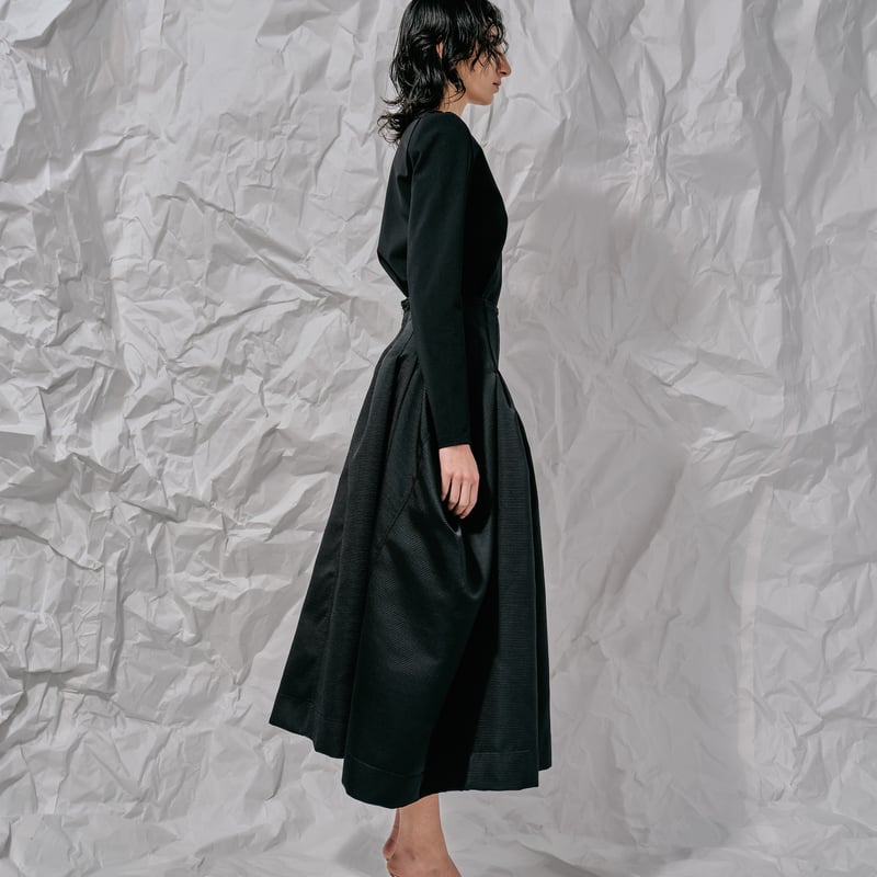 L'Appartement☆Grosgrain Volume Skirt 34黒 Grosgrain Volume Skirt（その他スカート）｜L'Appartement