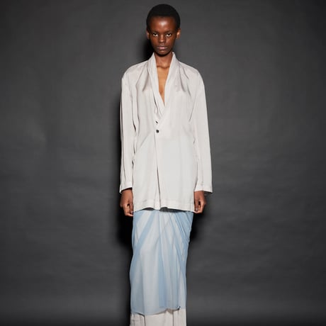DV-040／“B A S I C S” Cupra Silk Lawn Blouse／2COLORS