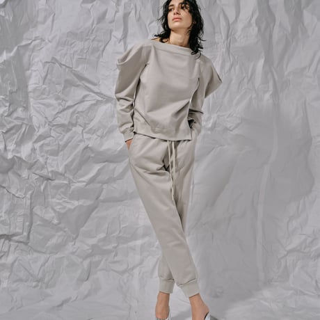 DV-059／“BASICS” French Terry Mercerized Drawstring Pants／2COLORS