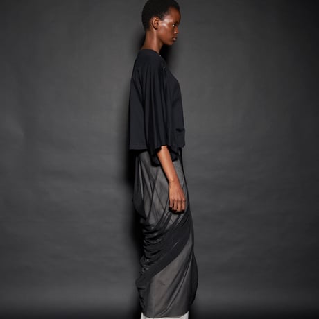 DV-044／“B A S I C S” 30/1 UV Protection Jersey Buttoned Top／2COLORS