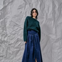 DK28-K01-T05／Mohair Loop Knit Pullover／3COLORS