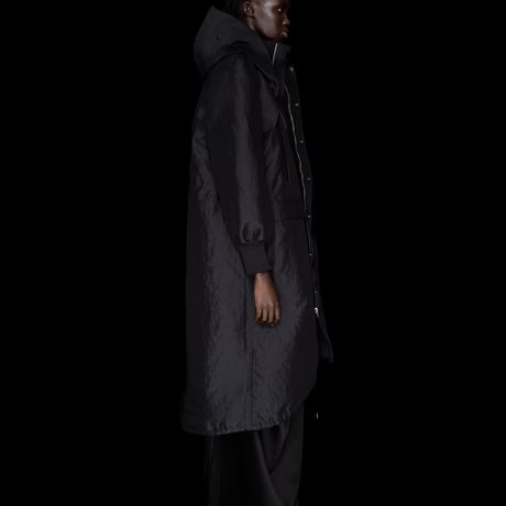 DK30-09-C04／Memory Border Matelassé Mod Coat／1COLOR