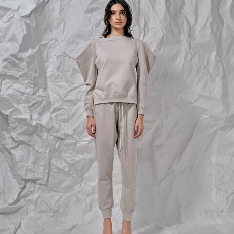 DV-059／“BASICS” French Terry Mercerized Drawstring Pants／2COLORS