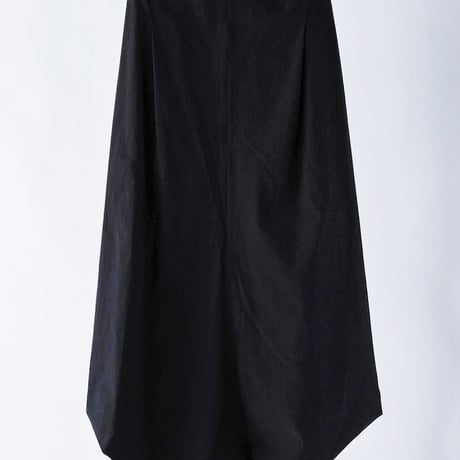 DK29-02-D05／Ny/C Luster Poplin Sleeveless Dress／2COLORS