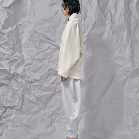 DK28-CS03-C04／Double-Faced Shaggy Wool Middle Length Jacket／2COLORS