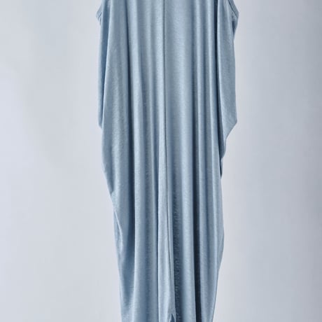 DV-060／“BASICS” 100% Linen Jersey Tank Long Dress／4COLORS