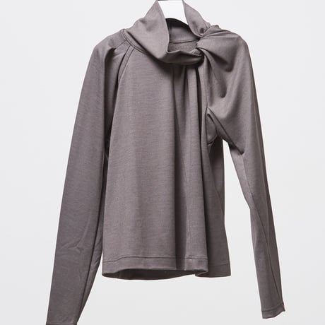DV-028／“B A S I C S” 2/48 Wool Jersey Washable Top／2COLORS