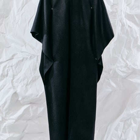 DV-056／“BASICS” 100% Wool Melton / Ang/W Short Beaver I-line Gilet／2COLORS