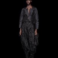 DK30-09-J06／Memory Border Matelassé Short Jacket／1COLOR