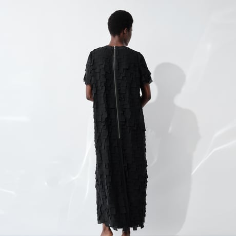 DK29-SP01-O11／Fragment Veil Cloth Tee Dress／1COLOR