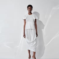 DV-064／“BASICS” 30/1 UV Mercerized Jersey Flare Sleeve T-Shirt／2COLORS
