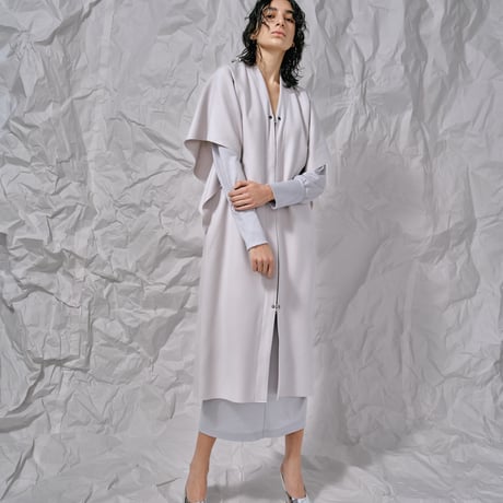 DV-056／“BASICS” 100% Wool Melton / Ang/W Short Beaver I-line Gilet／2COLORS