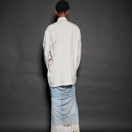 DV-040／“B A S I C S” Cupra Silk Lawn Blouse／2COLORS