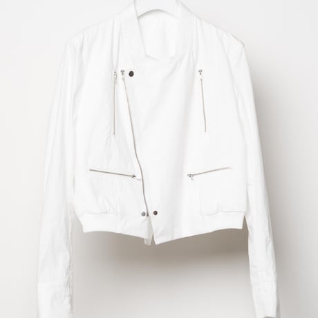 DV-066／60/1 Cotton Lawn Washer Riders Jacket／2COLORS