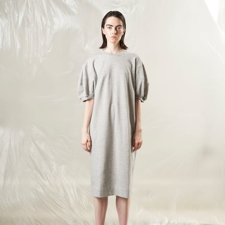 DV-053／“BASICS” 40/20 Mini French Terry Dress／2COLORS