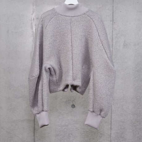 LE-H01／Limited Edition Faliero Sarti DANUSHKA Astrakhan Volume Sleeve Cardigan／4COLORS