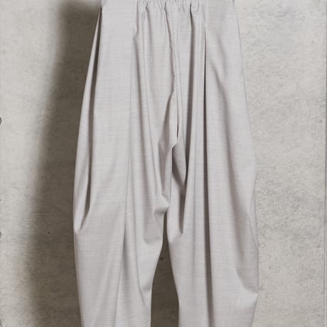 <Limited Edition> LE-P01／DORMEUIL EXEL Plain Weave Tapered Trousers／2COLORS
