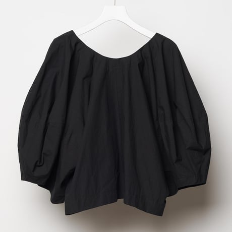 DV-067／60/1 Cotton Lawn Washer Balloon Silhouette Blouse／2COLORS