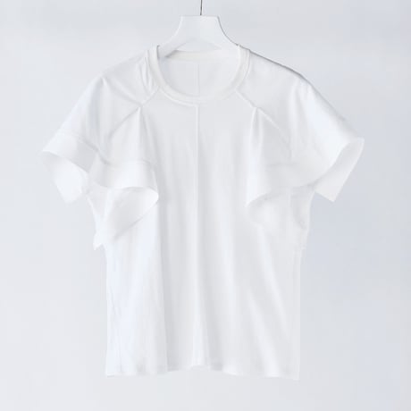 DV-064／“BASICS” 30/1 UV Mercerized Jersey Flare Sleeve T-Shirt／2COLORS