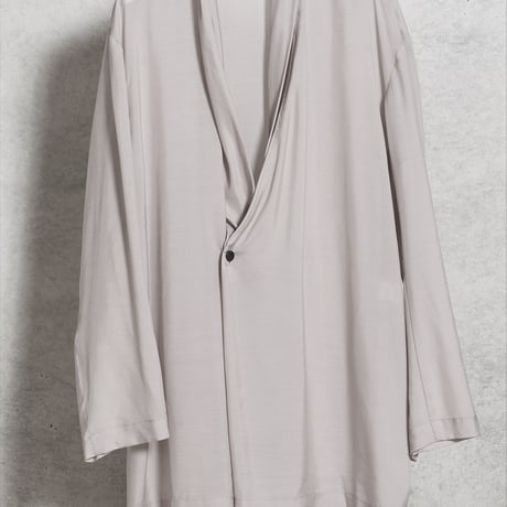 DV-040／“B A S I C S” Cupra Silk Lawn Blouse／2COLORS