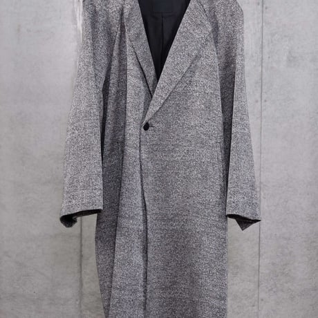 DK30-07-C07／Grain Bright Jacquard Raglan Sleeve Coat／2COLORS