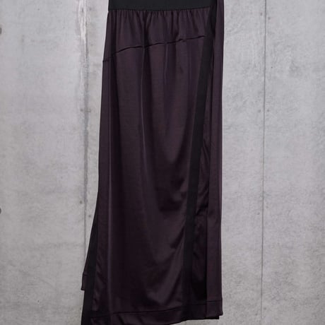 DK30-CS02-S08／100d PLA Smooth Twisted Skirt／2COLORS