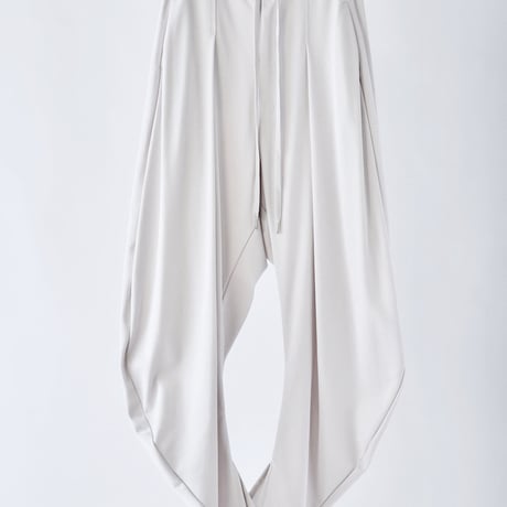 DK29-CS04-P01／Gentle Milano Rib Curved Silhouette Pants／2COLORS