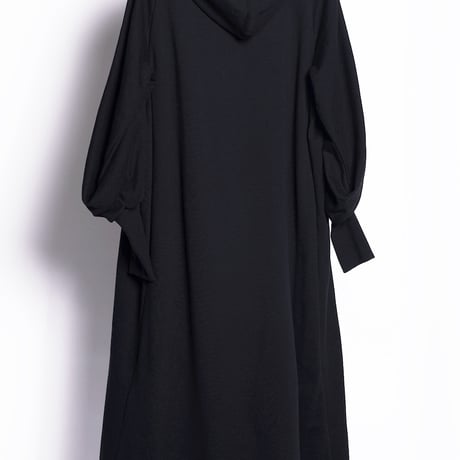 DV-038／“B A S I C S” 40/20 Cotton Fleece Hooded Dress／2COLORS