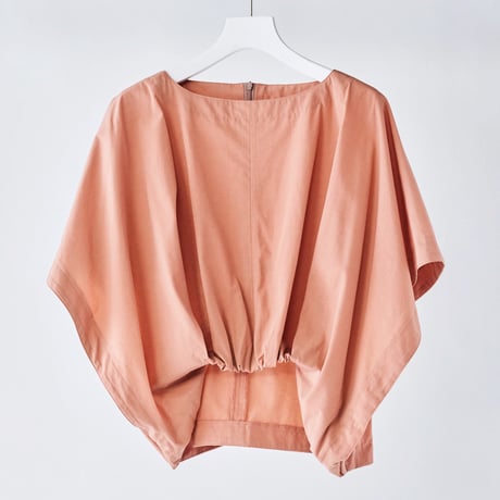 DK29-02-T05／Ny/C Luster Poplin Short Top／2COLORS