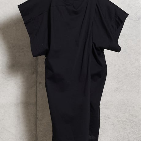 DV-047／“B A S I C S” 30/1 UV Protection Jersey Draped Top／2COLORS