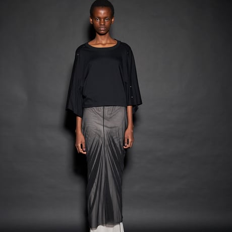 DV-044／“B A S I C S” 30/1 UV Protection Jersey Buttoned Top／2COLORS